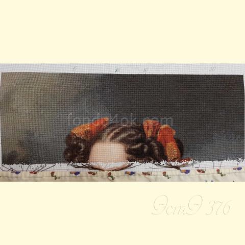 Вышивка - ткань: Аида 18 ct, техника: крестик<br>Автор вышивки: Валентина Фефелова (Pink_fish)