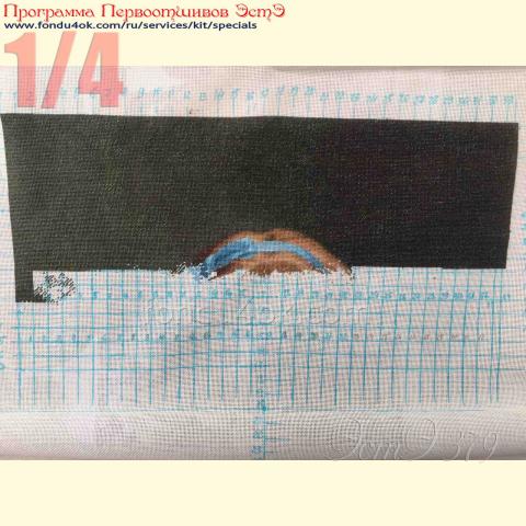 Вышивка  - ткань: Лугана 25 ct, техника: петит-полукрест<br>Автор вышивки Татьяна Ерина (erinatanya79)<br>Программа Первоотшивов 2020, приз 1/4 работы