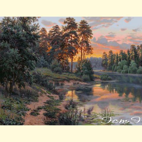 Скрин - компьютерное изображение схемы вышивки