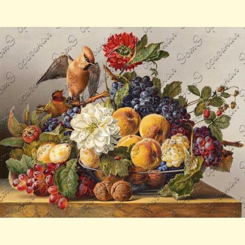 Оригинал схемы - отредактированная репродукция картины