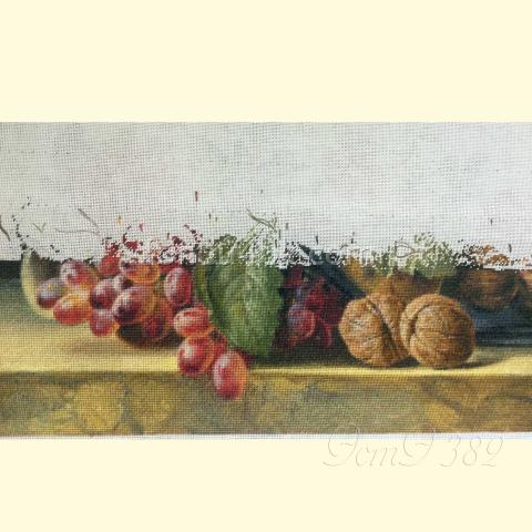 Вышивка - ткань: Конгресс-страмин 24 ct, техника: петит-полукрест <br>Автор вышивки: Татьяна Федина (tatusha)