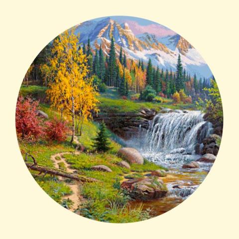 Скрин - компьютерное изображение схемы вышивки