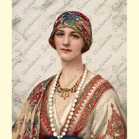 Оригинал схемы - отредактированная репродукция картины