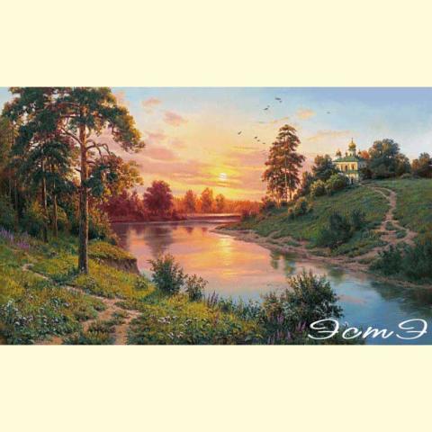 Скрин - компьютерное изображение схемы вышивки