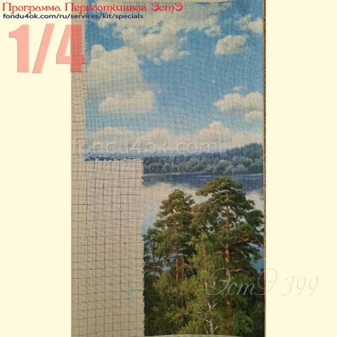 Вышивка  - ткань: Страмин-Конгресс 24 ct, , техника: петит/полукрест <br>Автор вышивки: Людмила Кузуб (_ЛЮДМИЛА_)<br>Программа Первоотшивов 2021, приз 1/4 работы