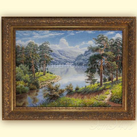 Вышивка в оформлении  - ткань:Страмин 24 ct, техника: петит-полукрест<br>Автор вышивки: Анна Лобачева (АннаЛо)