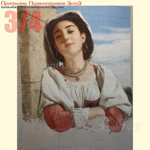 Вышивка - ткань: Линда 27 ct, техника: петит-поинт <br>Автор вышивки: Екатерина Мусатова (GattoC)<br>Программа Первоотшивов 2022, приз 3/4 работы