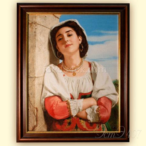 Вышивка в оформлении - ткань: Линда 27 ct, техника: петит-поинт <br>Автор вышивки: Екатерина Мусатова (GattoC)