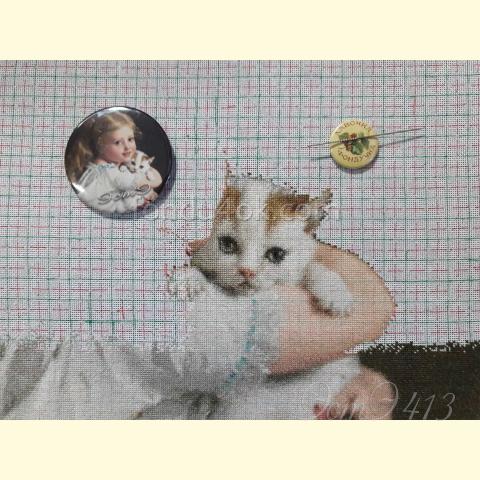 Вышивка - ткань: Страмин-Конгресс 24 ct, техника: петит/полукрест <br>Автор вышивки: Алла Доменко (domenkoalla)