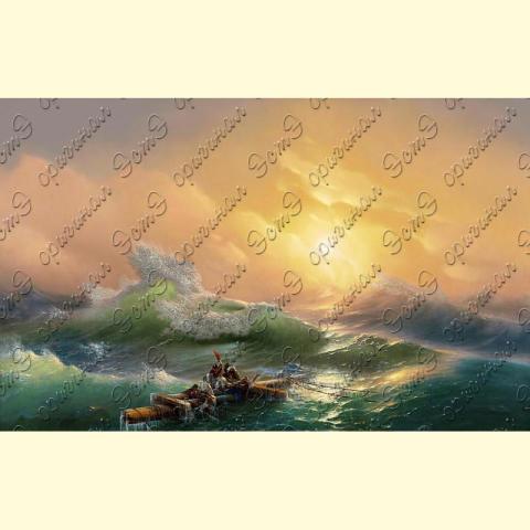 Оригинал схемы - отредактированная репродукция картины