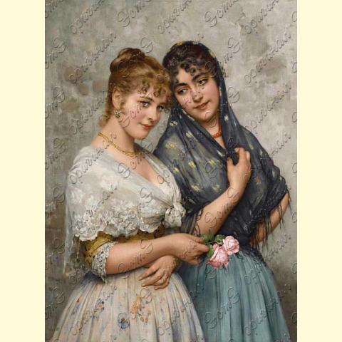 Оригинал схемы - отредактированная репродукция картины