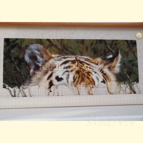 Вышивка - ткань: Конгресс Страмин 24 ct, техника: петит/полукрест <br>Автор вышивки: Елена Ватрова