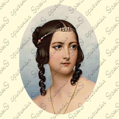 Оригинал схемы - отредактированная репродукция картины