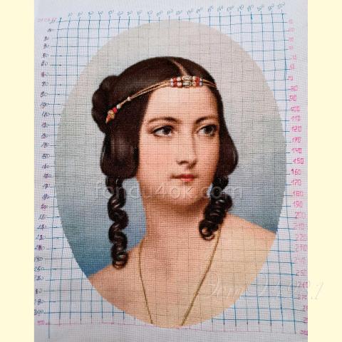 Вышивка - ткань: Аида 18 ct, техника: крестик в 2 нитки<br>Автор вышивки: Ольга Дьячкова (olgahendel)