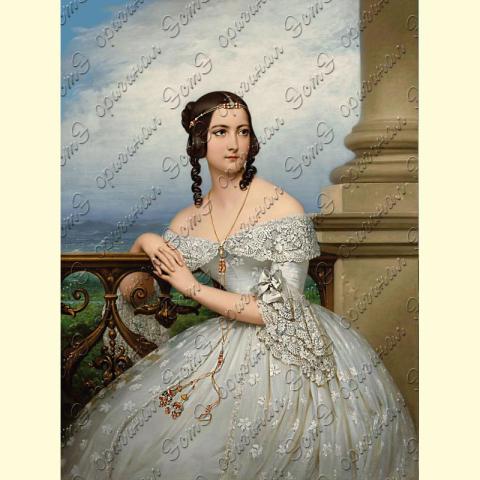 Оригинал схемы - отредактированная репродукция картины