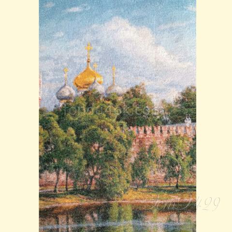 Вышивка - ткань: Страмин-Конгресс 24 ct, , техника: петит/полукрест <br>Автор вышивки: Ирина Солохина