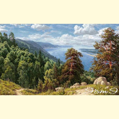 Скрин - компьютерное изображение схемы вышивки