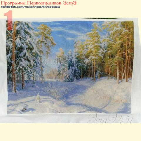 Вышивка  - ткань: Лугана 25 ct, техника: петит-поинт <br>Автор вышивки: Людмила Пинаева (люпин)<br>Программа Первоотшивов 2025