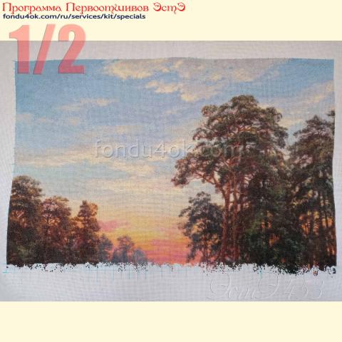 Вышивка - ткань: Аида 18 ct, техника: крестик в 2 нитки<br>Автор вышивки: Валентина Кукуруза (kukuruzavalentina73)<br>Программа Первоотшивов 2024, приз 1/2 работы<!--:en-->Embroidery - fabric: Aida 18 ct, stitch type: cross<br>Author of the embroidery: Valentina Kukuruza (kukuruzavalentina73)<br>Program of first finished embroideries 2024, prise for the First finished of 1/2 the pattern