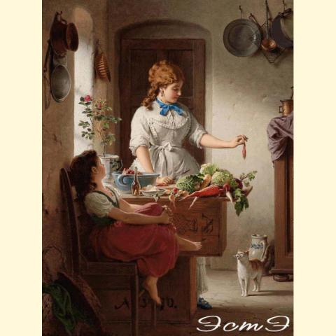 Скрин - компьютерное изображение схемы вышивки