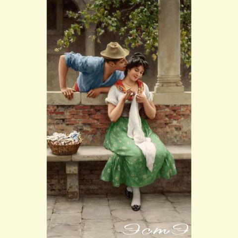 Скрин - компьютерное изображение схемы вышивки