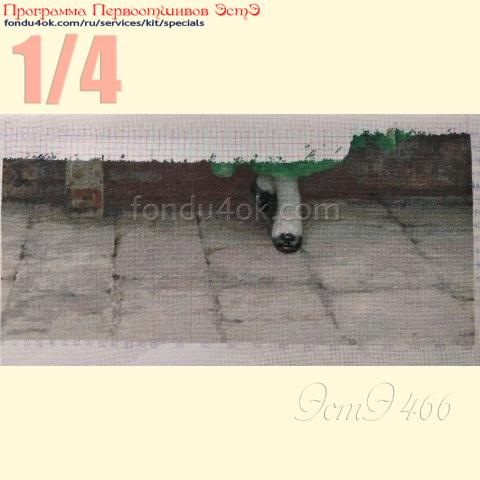 Вышивка - ткань: Конгресс Страмин 24 ct, техника: петит-поинт <br>Автор вышивки: Ирина Прусова<br>Программа Первоотшивов 2023, приз 1/4 работы