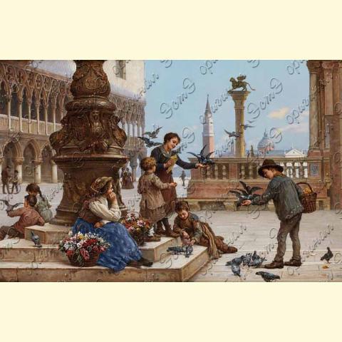 Оригинал схемы - отредактированная репродукция картины