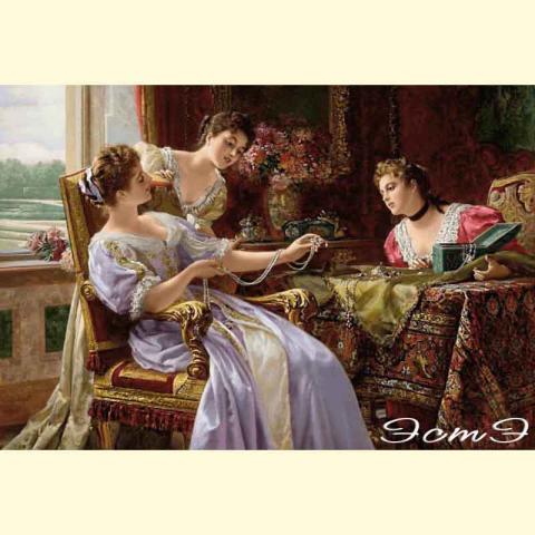 Скрин - компьютерное изображение схемы вышивки