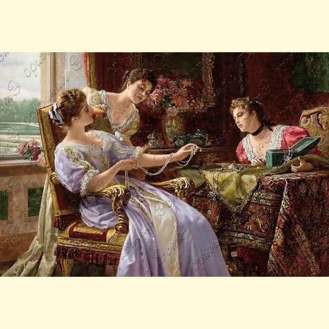 Оригинал схемы - отредактированная репродукция картины