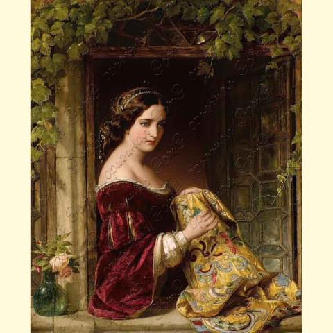 Оригинал схемы - отредактированная репродукция картины