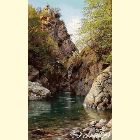 Скрин - компьютерное изображение схемы вышивки