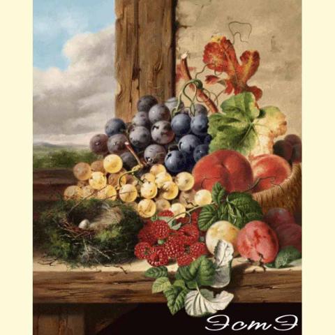 Скрин - компьютерное изображение схемы вышивки