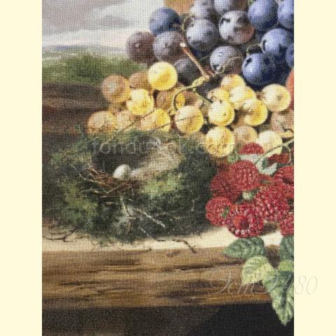 Вышивка - ткань: Аида 20 ct, техника: крест<br>Автор вышивки: Ольга Свидло