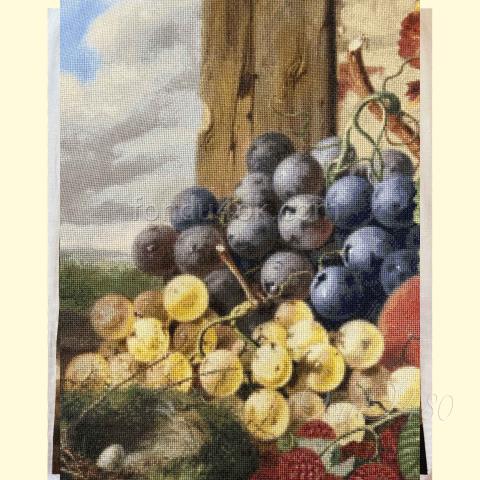 Вышивка - ткань: Аида 20 ct, техника: крест<br>Автор вышивки: Ольга Свидло