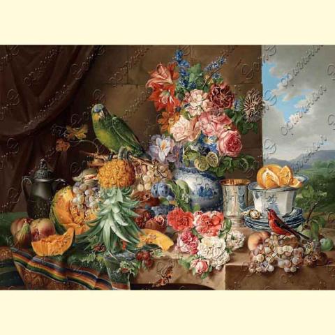 Оригинал схемы - отредактированная репродукция картины