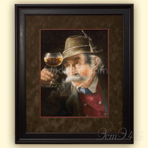 Вышивка в оформлении  - ткань: Аида 18 ct, техника: крестик в 2 нитки<br>Автор вышивки: Ирина Новикова (crete1)