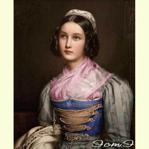 Скрин - компьютерное изображение схемы вышивки