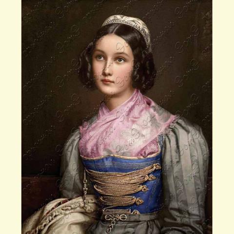 Оригинал схемы - отредактированная репродукция картины