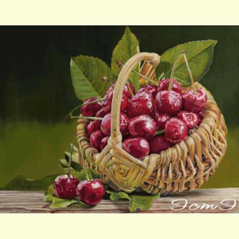 Скрин - компьютерное изображение схемы вышивки