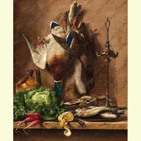 Оригинал схемы - отредактированная репродукция картины