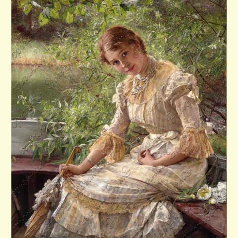 Оригинал схемы - отредактированная репродукция картины