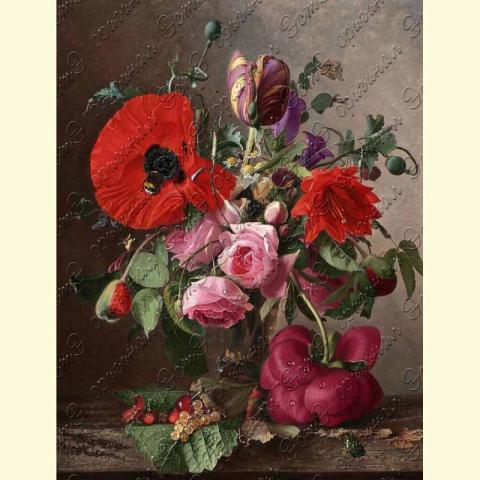 Оригинал схемы - отредактированная репродукция картины