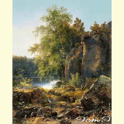 Скрин - компьютерное изображение схемы вышивки