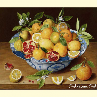 218 Лимоны, апельсины и гранаты