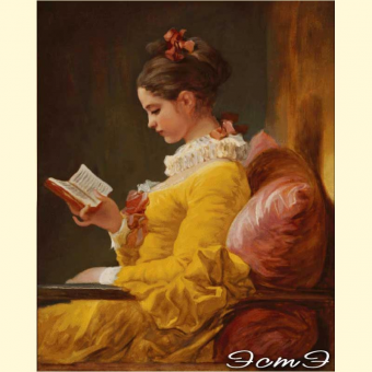 049 A Young Girl Reading 