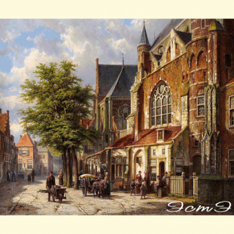 352 Dutch Street with a Church