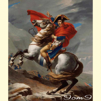 411 Наполеон на перевале Сен-Бернар
