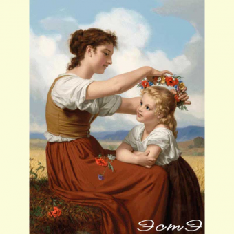 517 Венок из полевых цветов