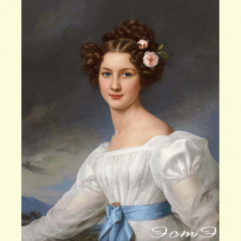 523 Дама в белом (Августа Штробль)