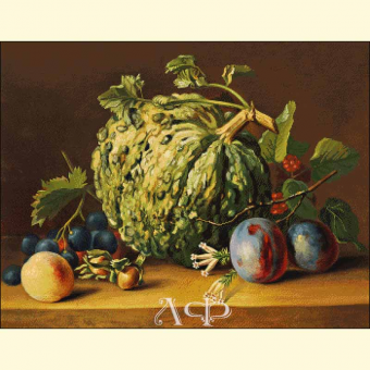 1042 Тыква, сливы и фундук